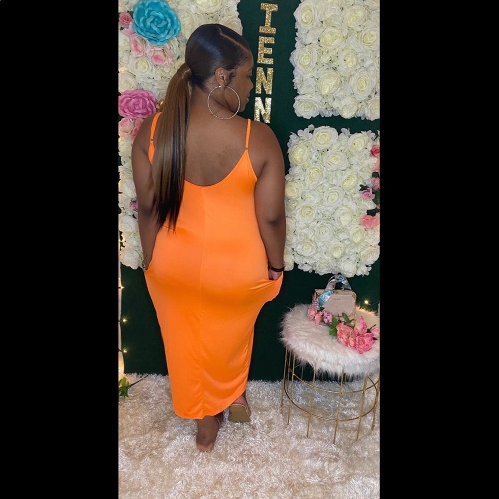 Heart in my pocket maxi dress